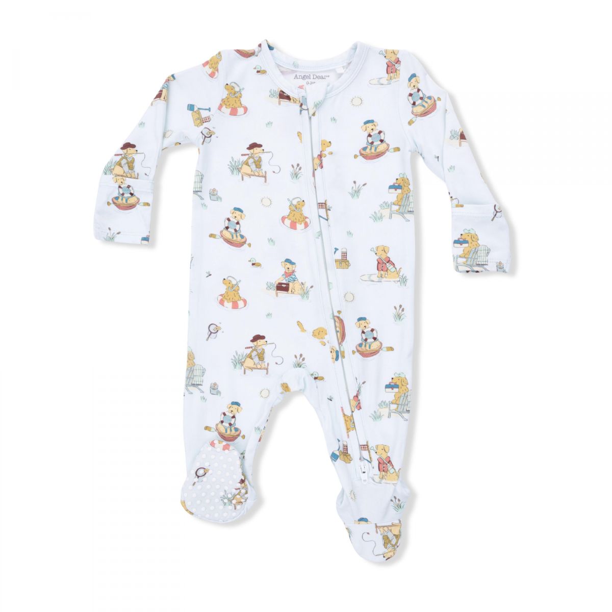 Lake Buddy Dogs - 2 Way Zipper Footie