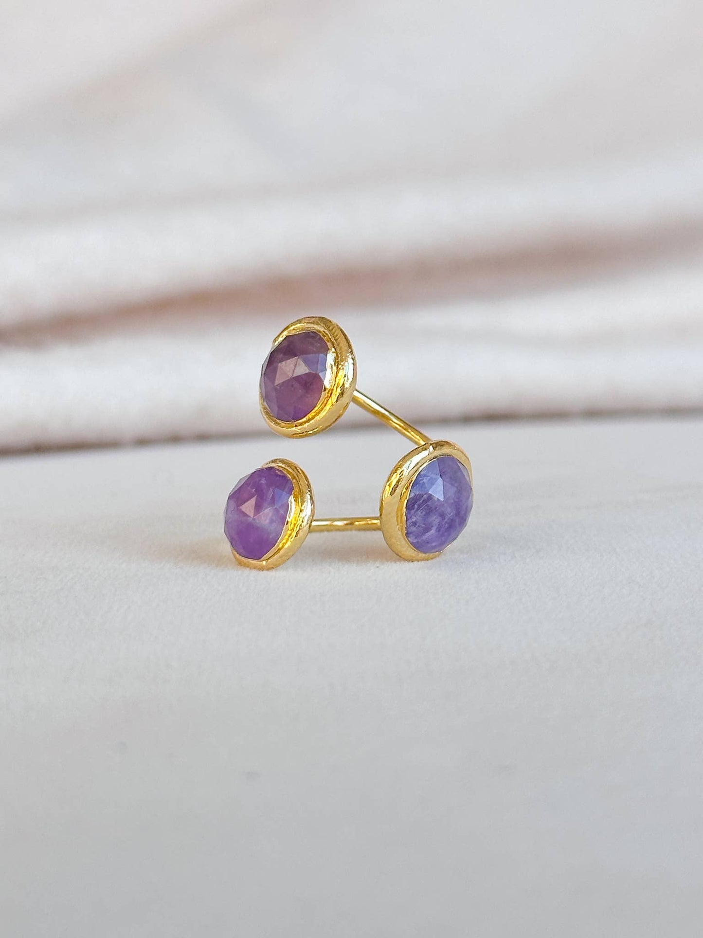 Triple Ring - Stone