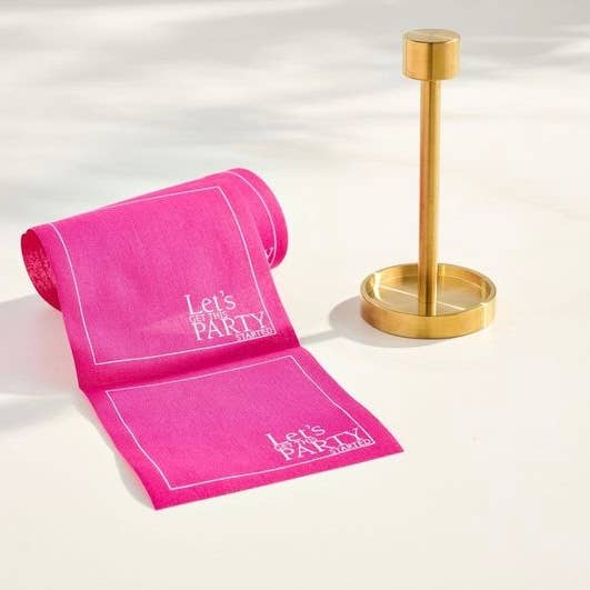 Exclusive Cocktail Napkin Stand in Gold