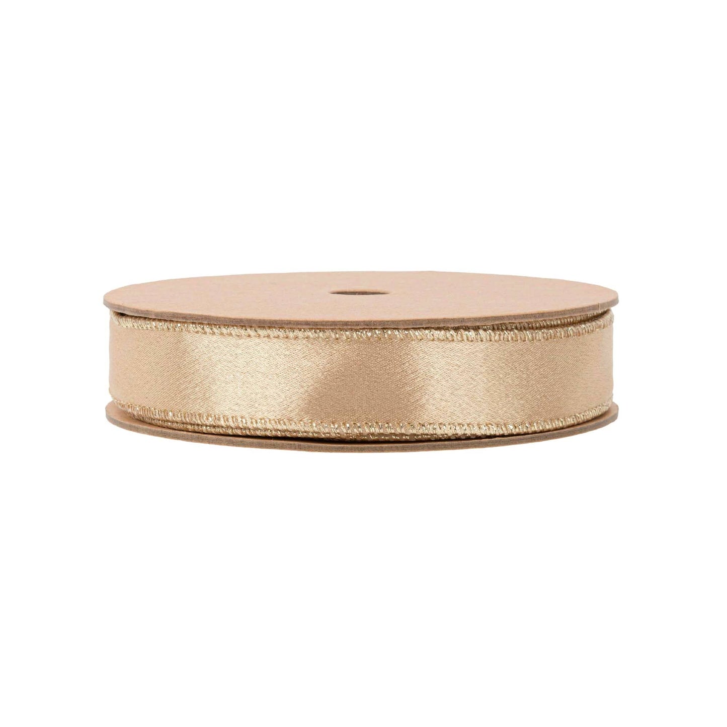 Gold Shimmer Satin Ribbon 10 Yard Roll