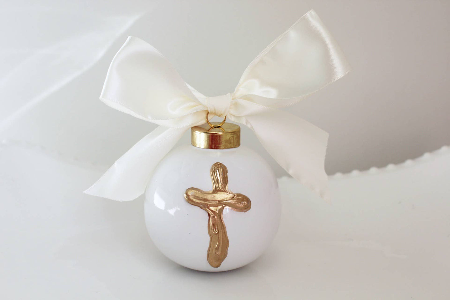 Hand Painted Ceramic Ornament