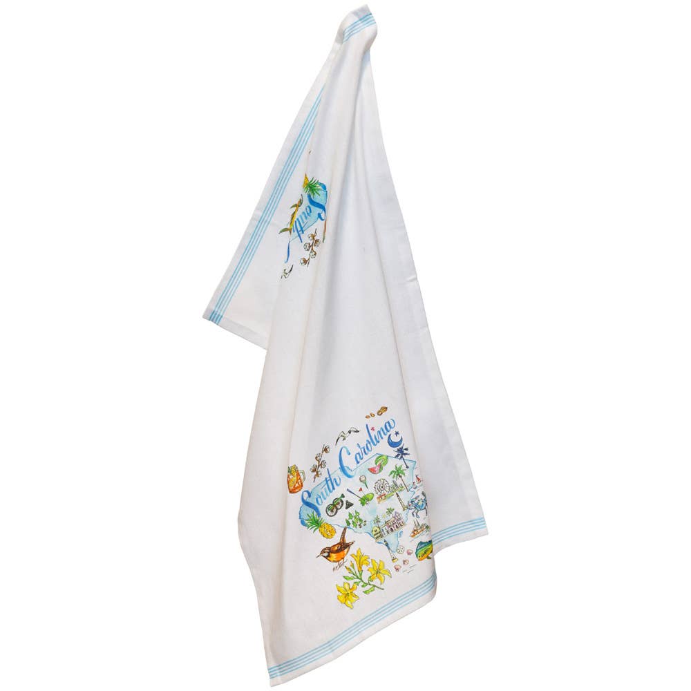 SC South Carolina State CollectionCotton Tea Towels Set/2