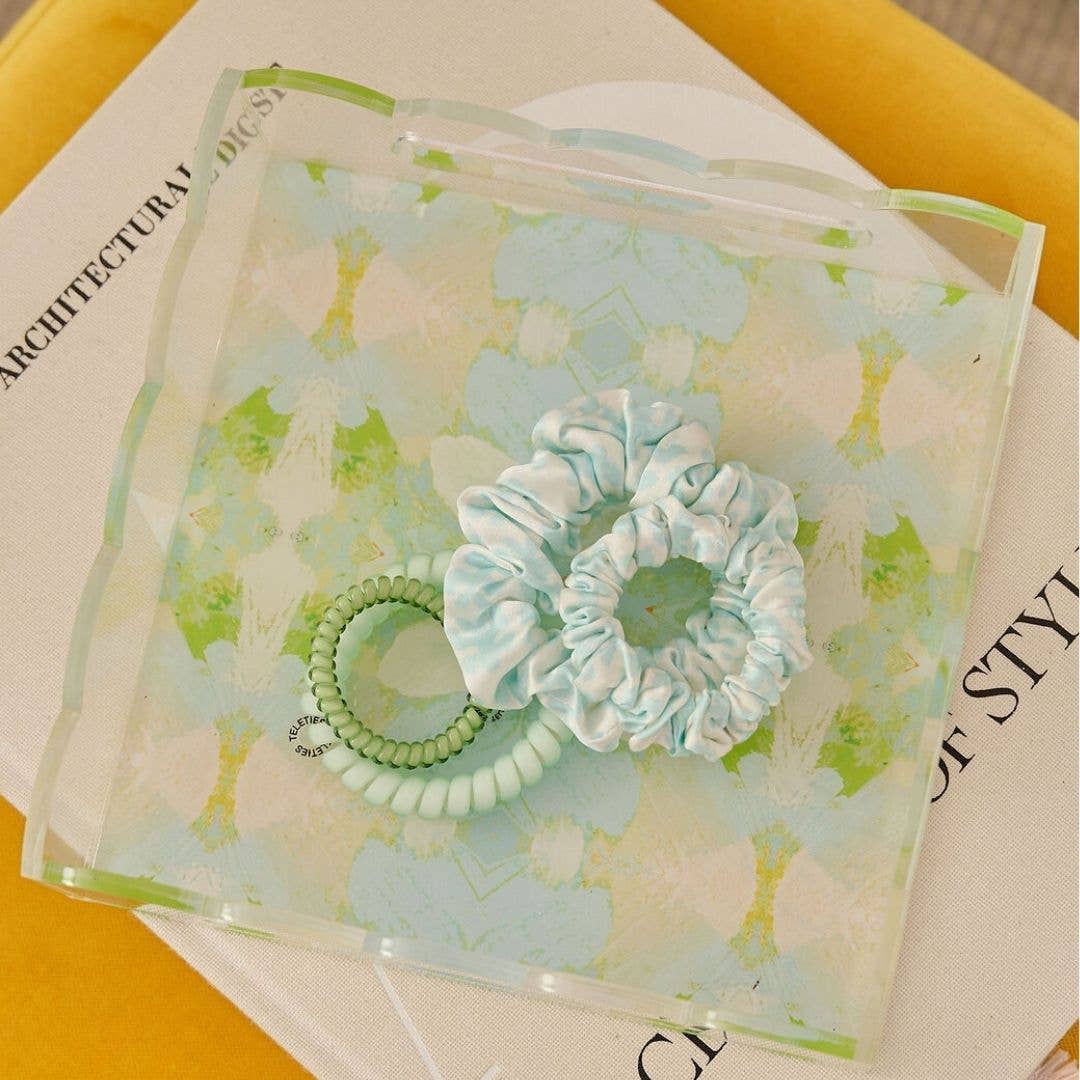 Elephant Falls Scalloped Tray Small