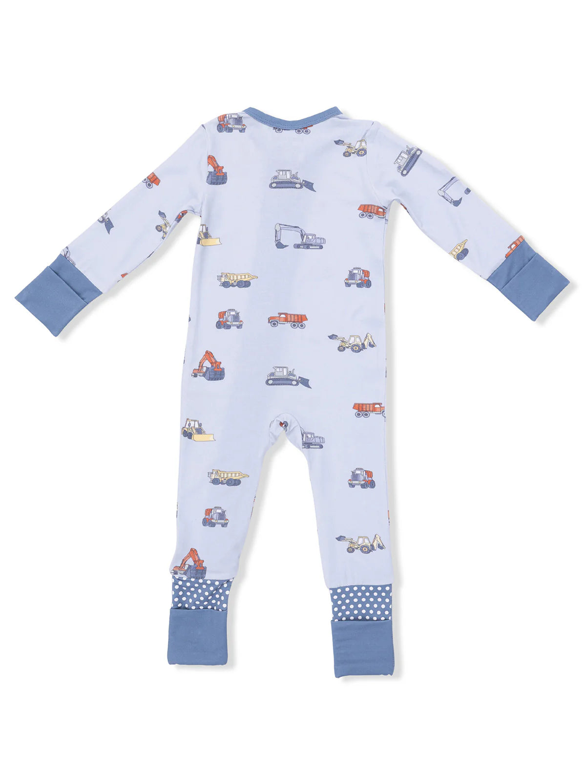 Construction Vehicles - Convertible Romper