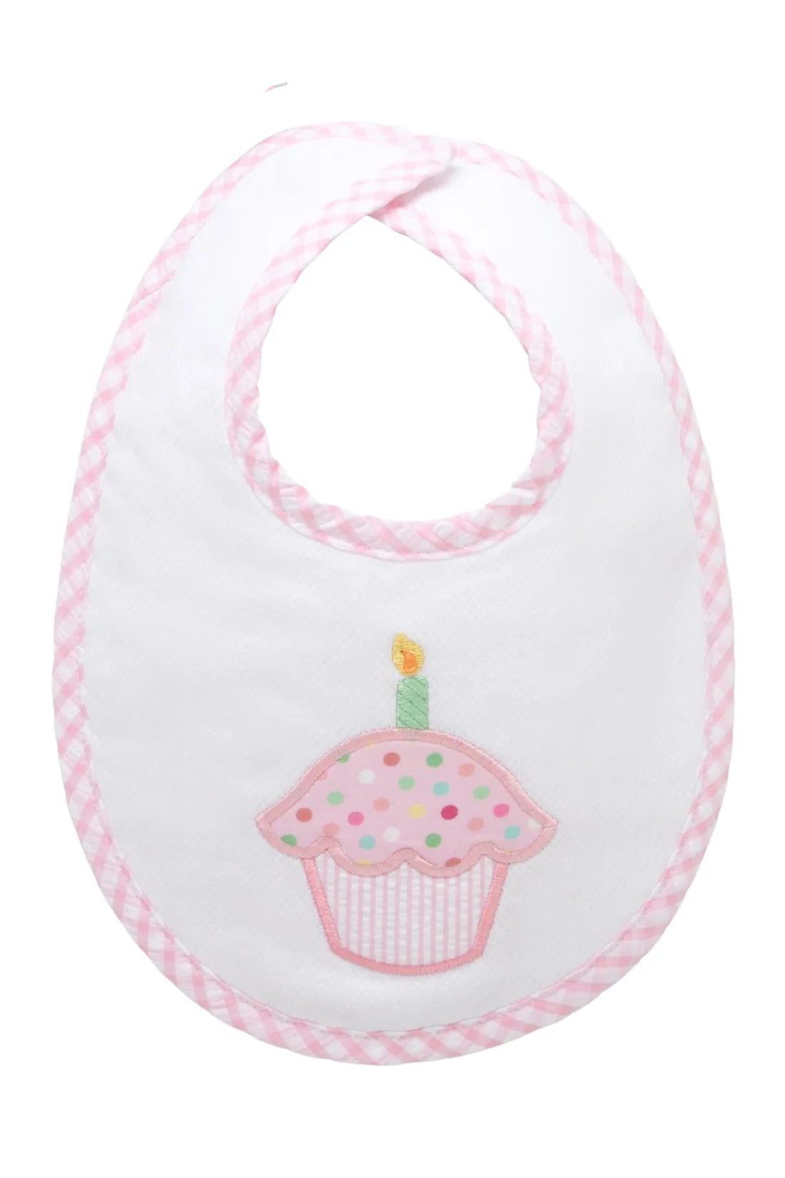 Cupcake Applique Bib