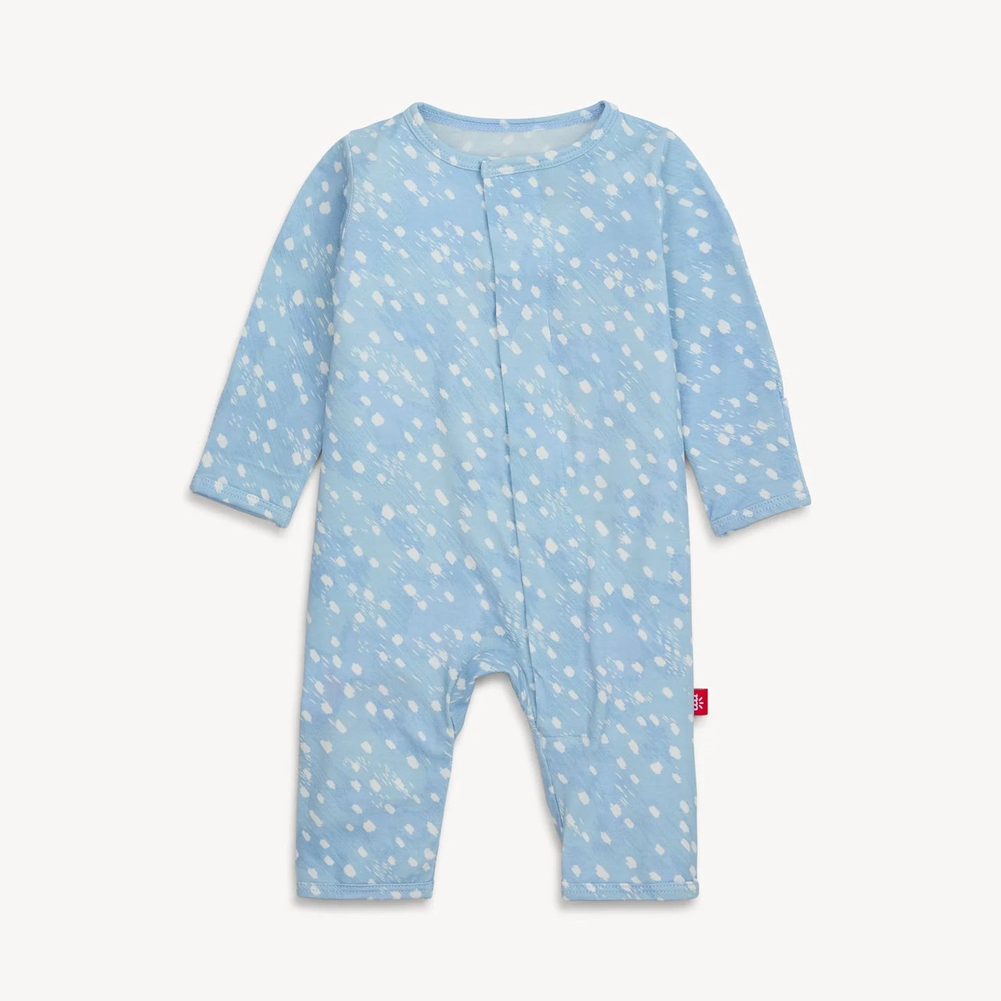 Blue Doeskin Magnetic Coverall