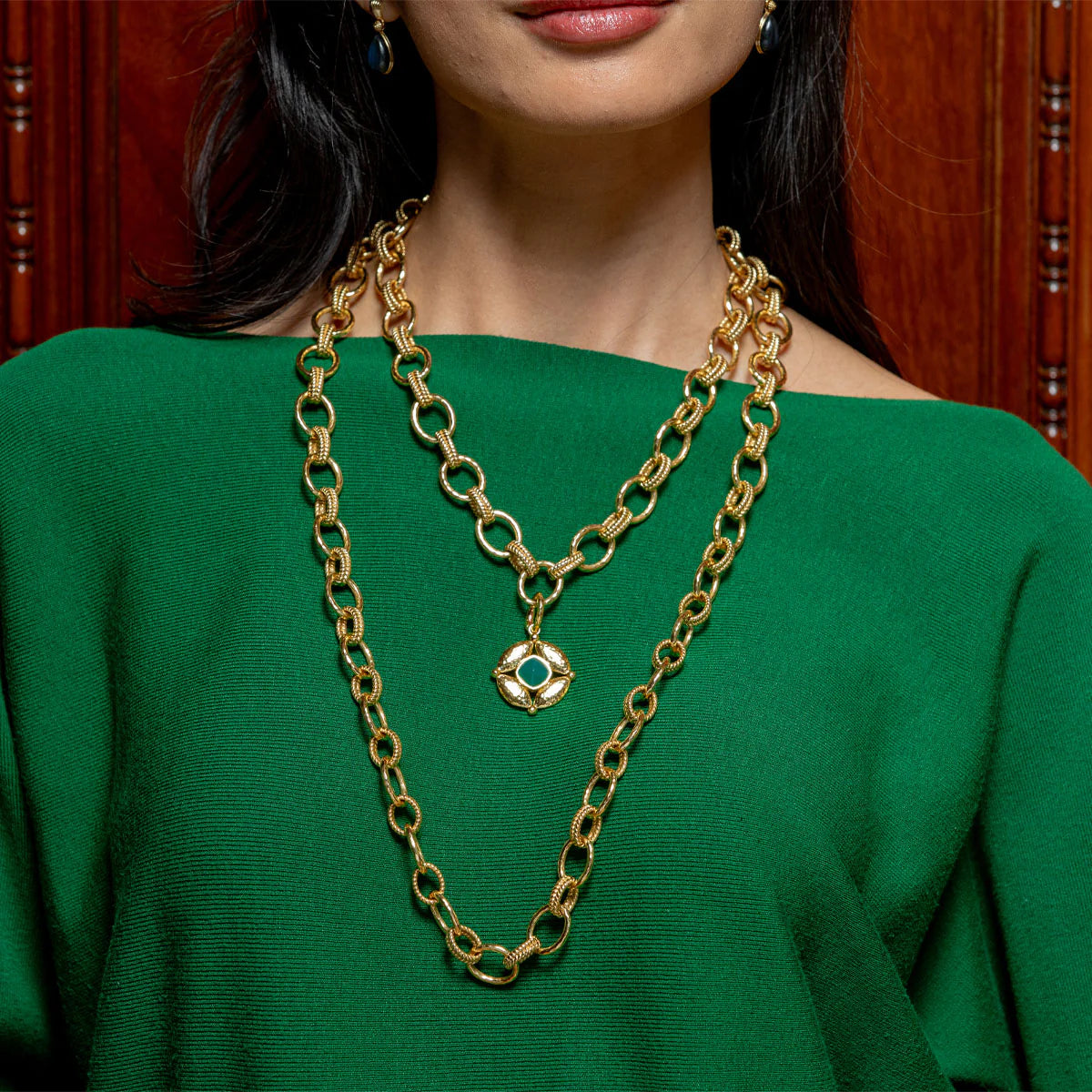 Cleopatra Regal Link Necklace