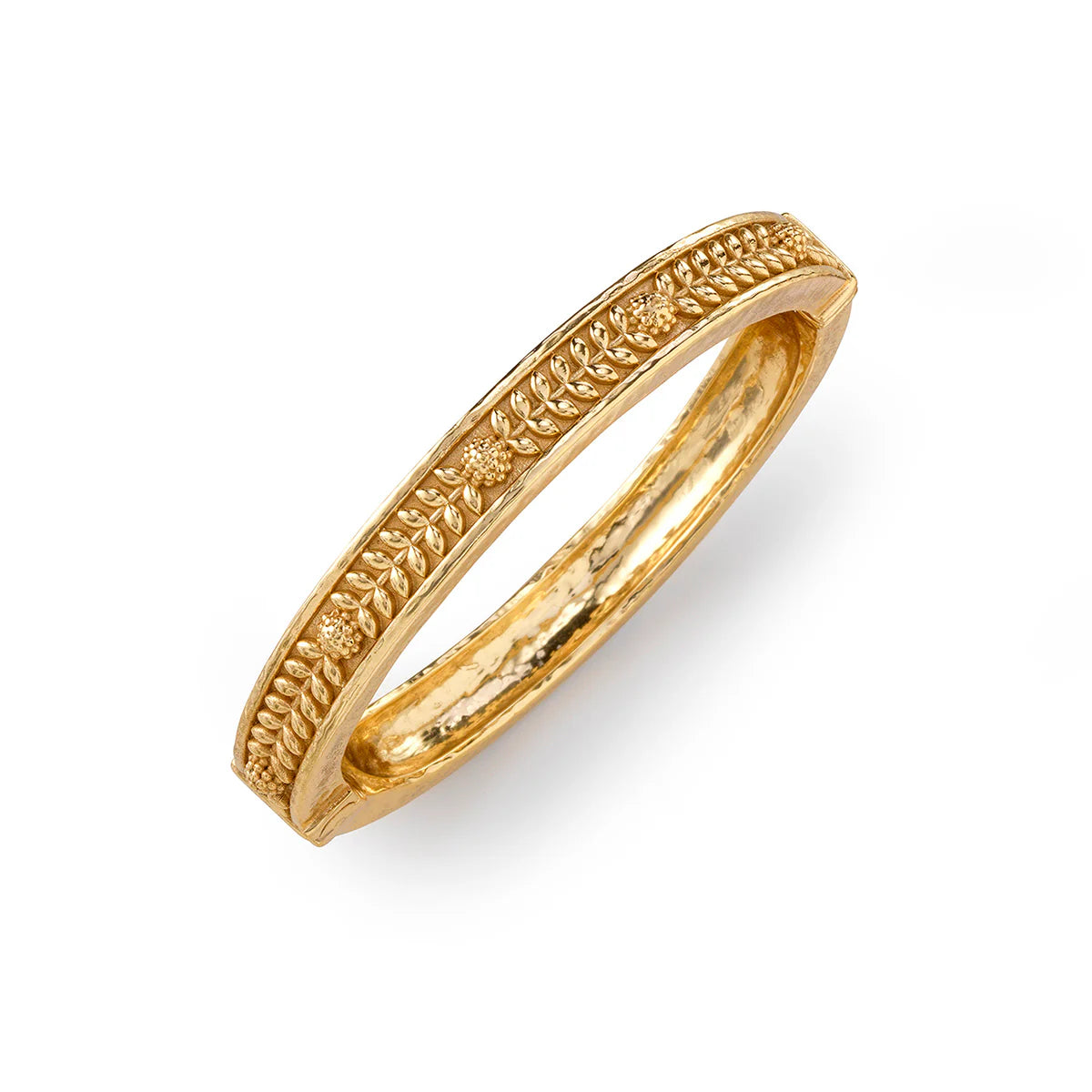 Berry Vine Hinge Bangle
