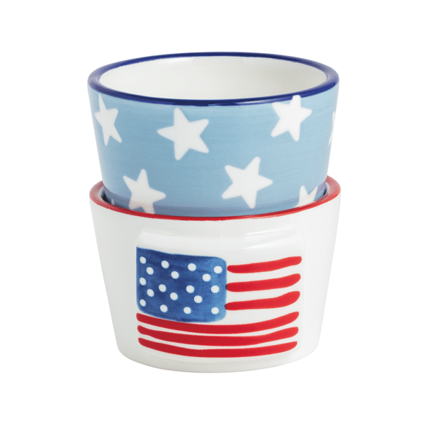 Flag Americana Ramekin Set