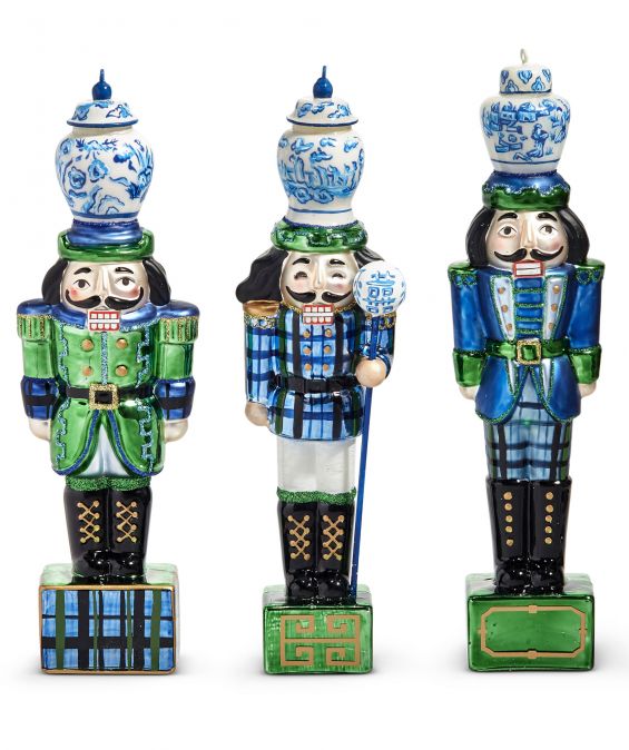 8" Noble Nutcracker Ornament