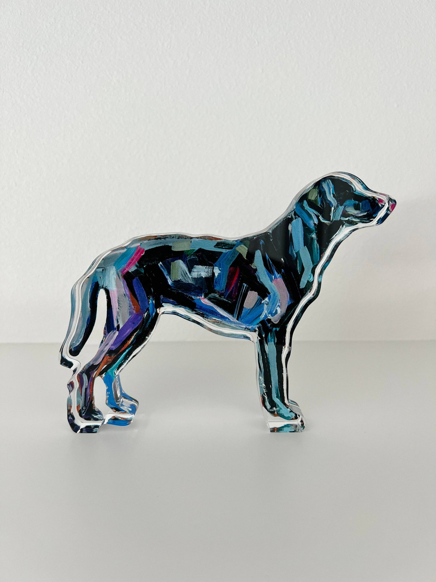 Black Lab Acrylic Block