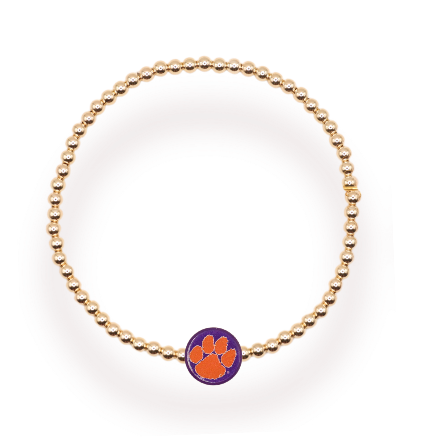 Clemson/Tigers Logo Bracelet