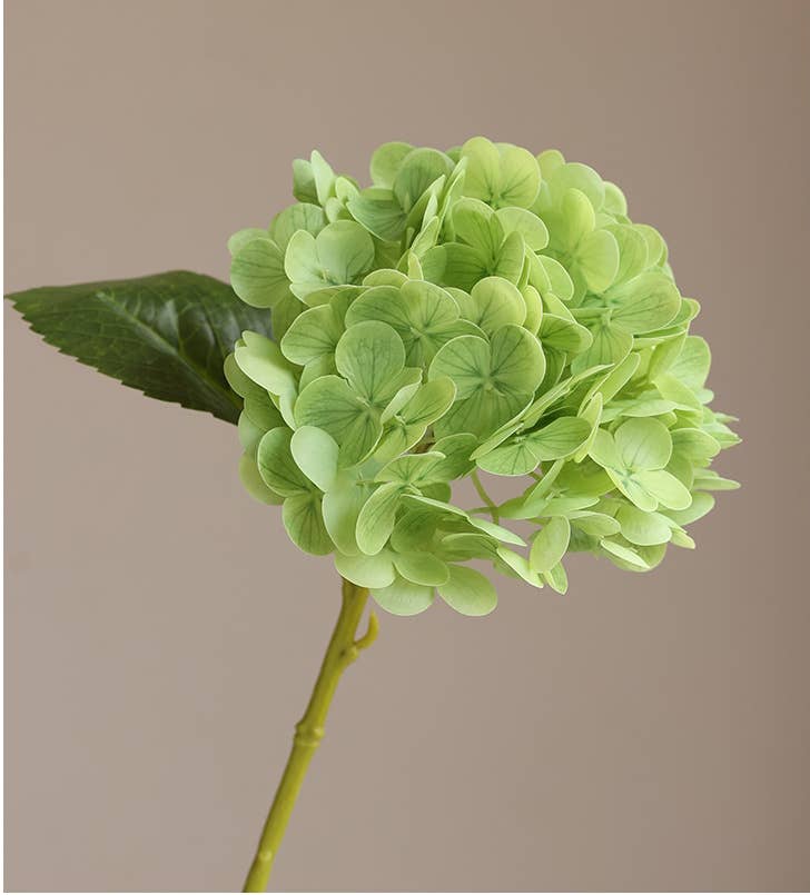 12.5"Real Touch lifelike Hydrangea-6”bloom