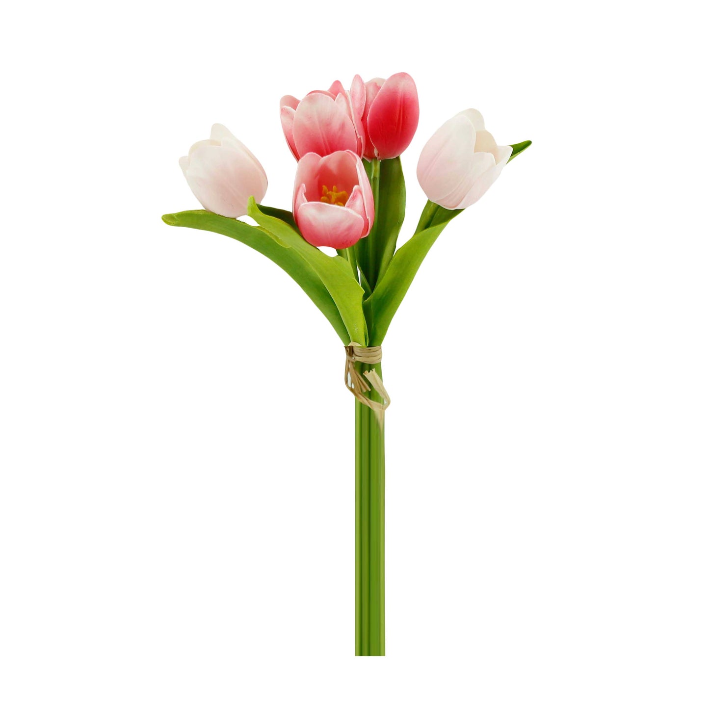 Pack of 5-stems Real Touch medium open tulip
