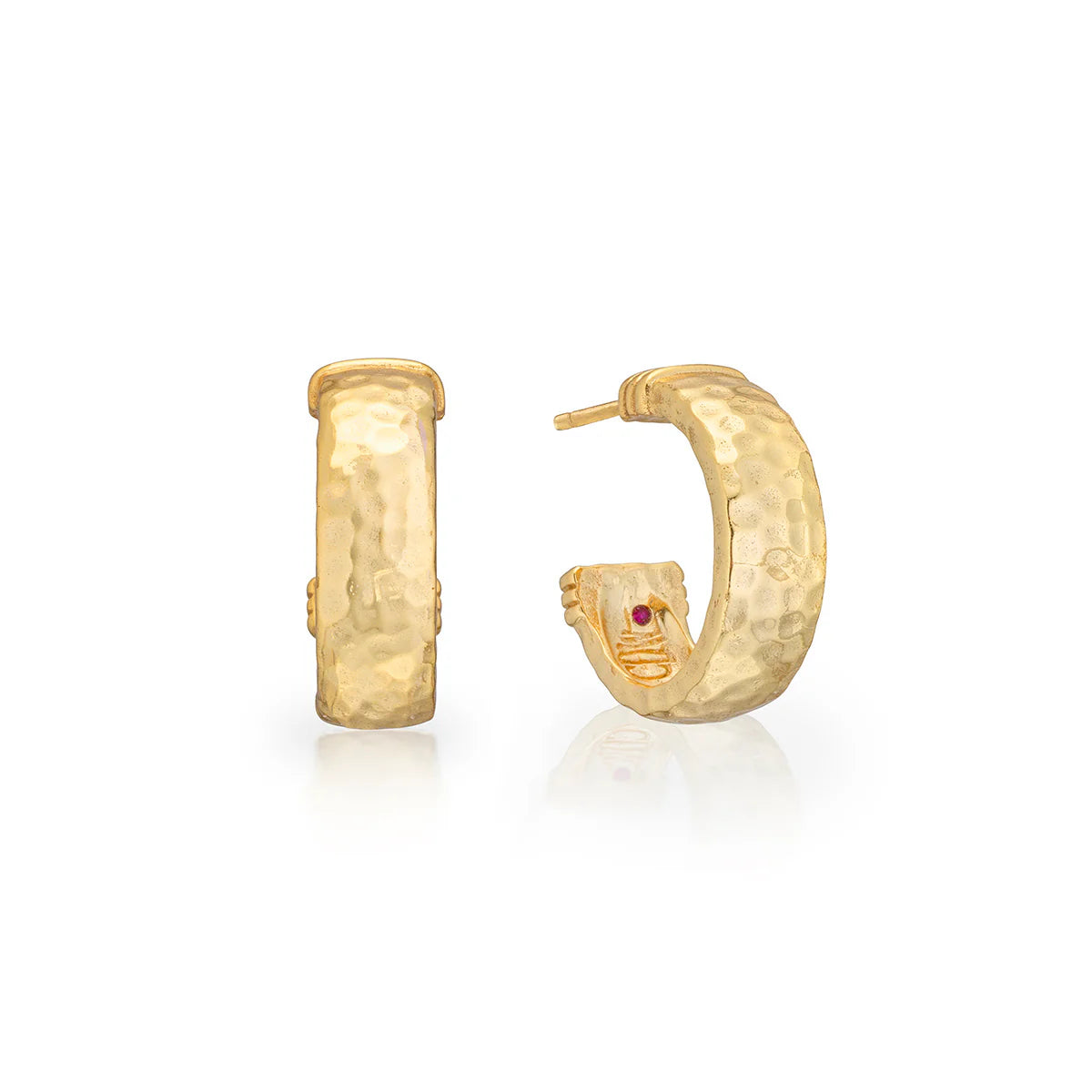 Cleopatra Classic Small Hoops - Gold