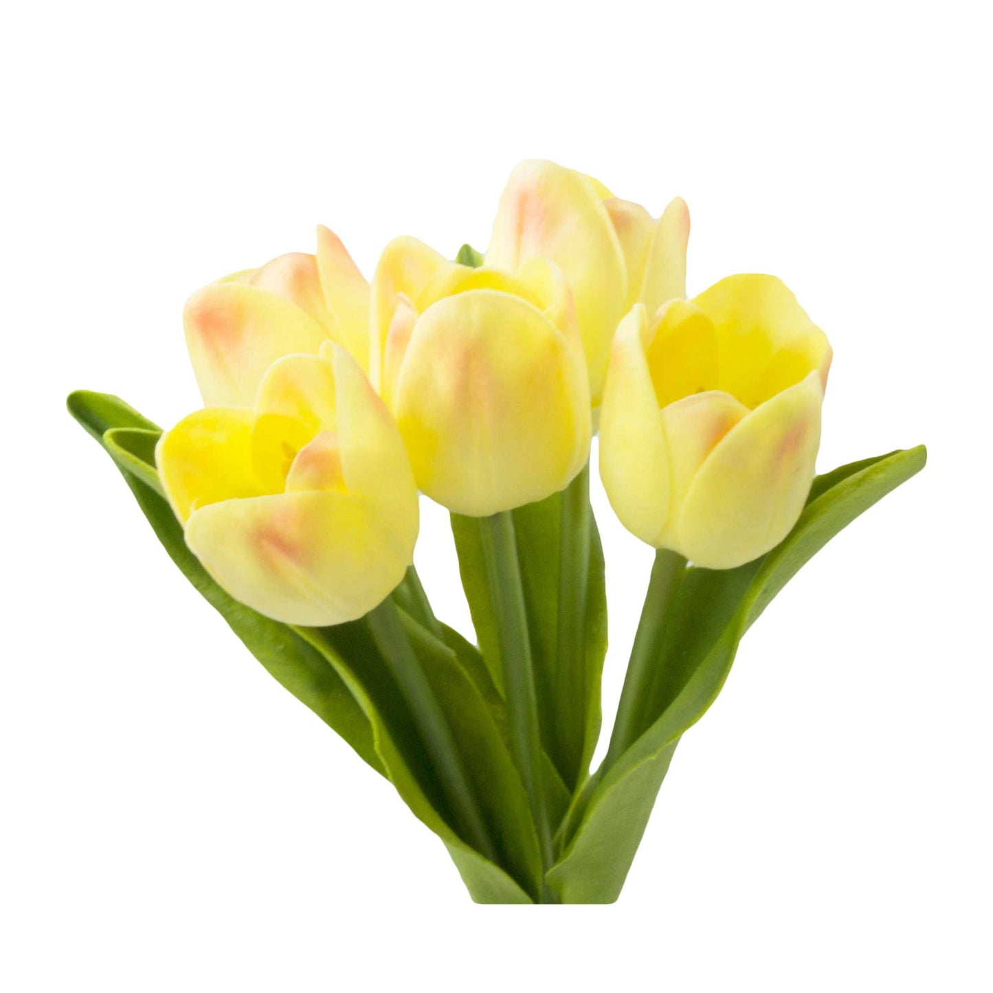 Pack of 5-stems Real Touch medium open tulip