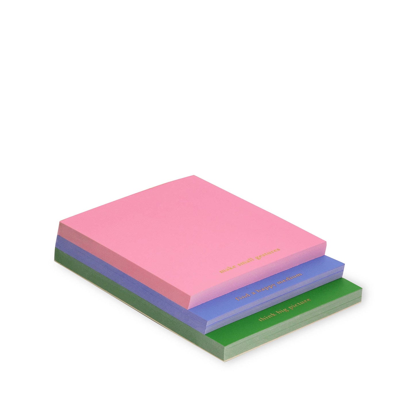 Stacked Notepad, Adventure Stripe