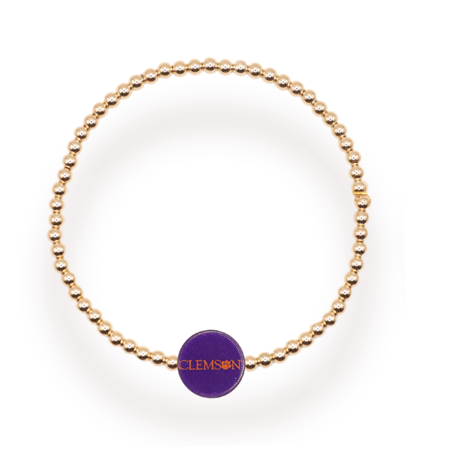 Clemson/Tigers Logo Bracelet