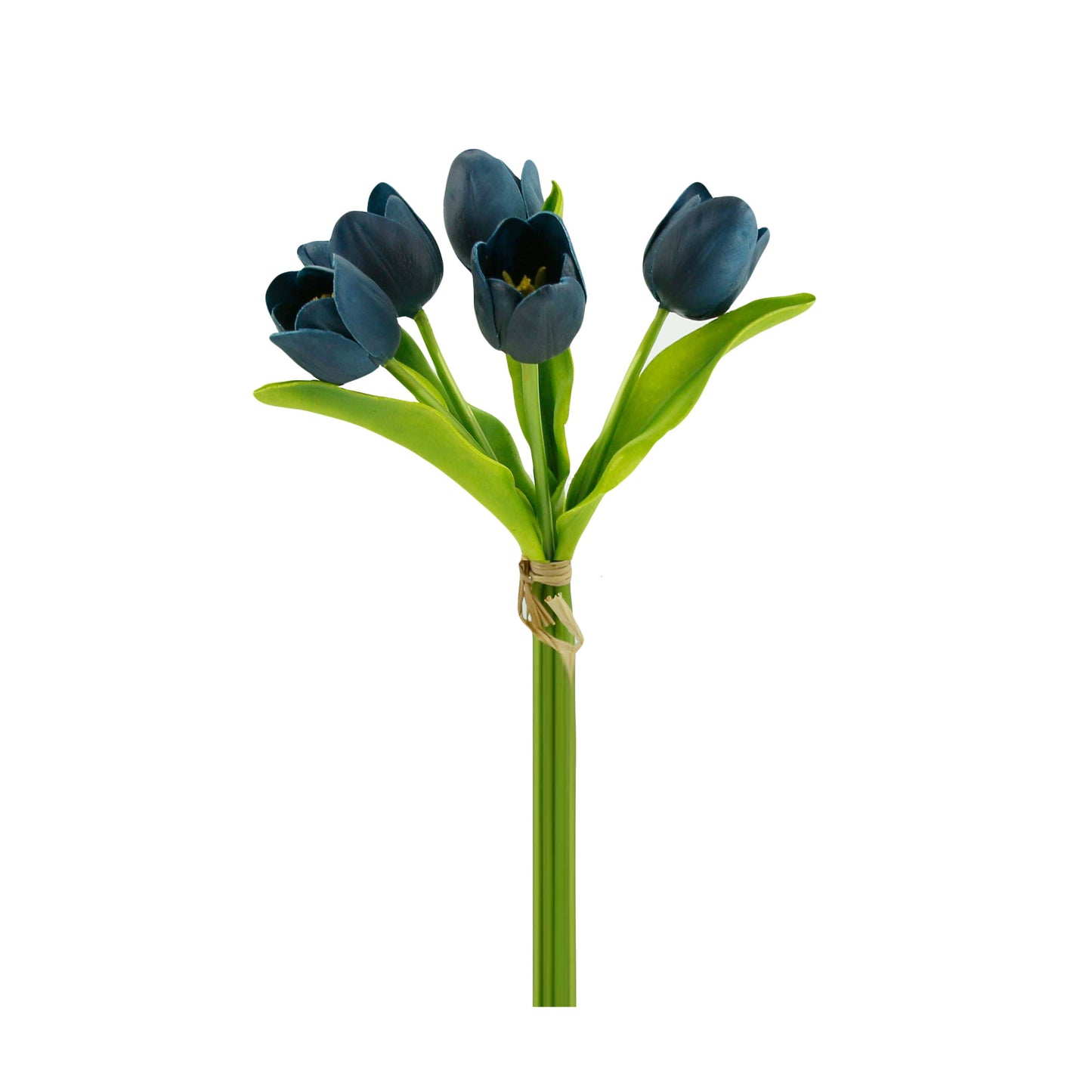 Pack of 5-stems Real Touch medium open tulip