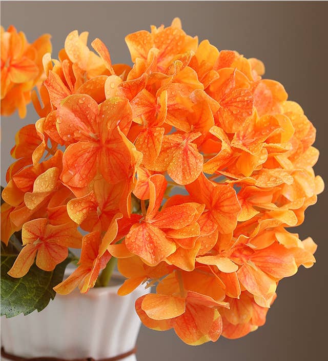 12.5"Real Touch lifelike Hydrangea-6”bloom