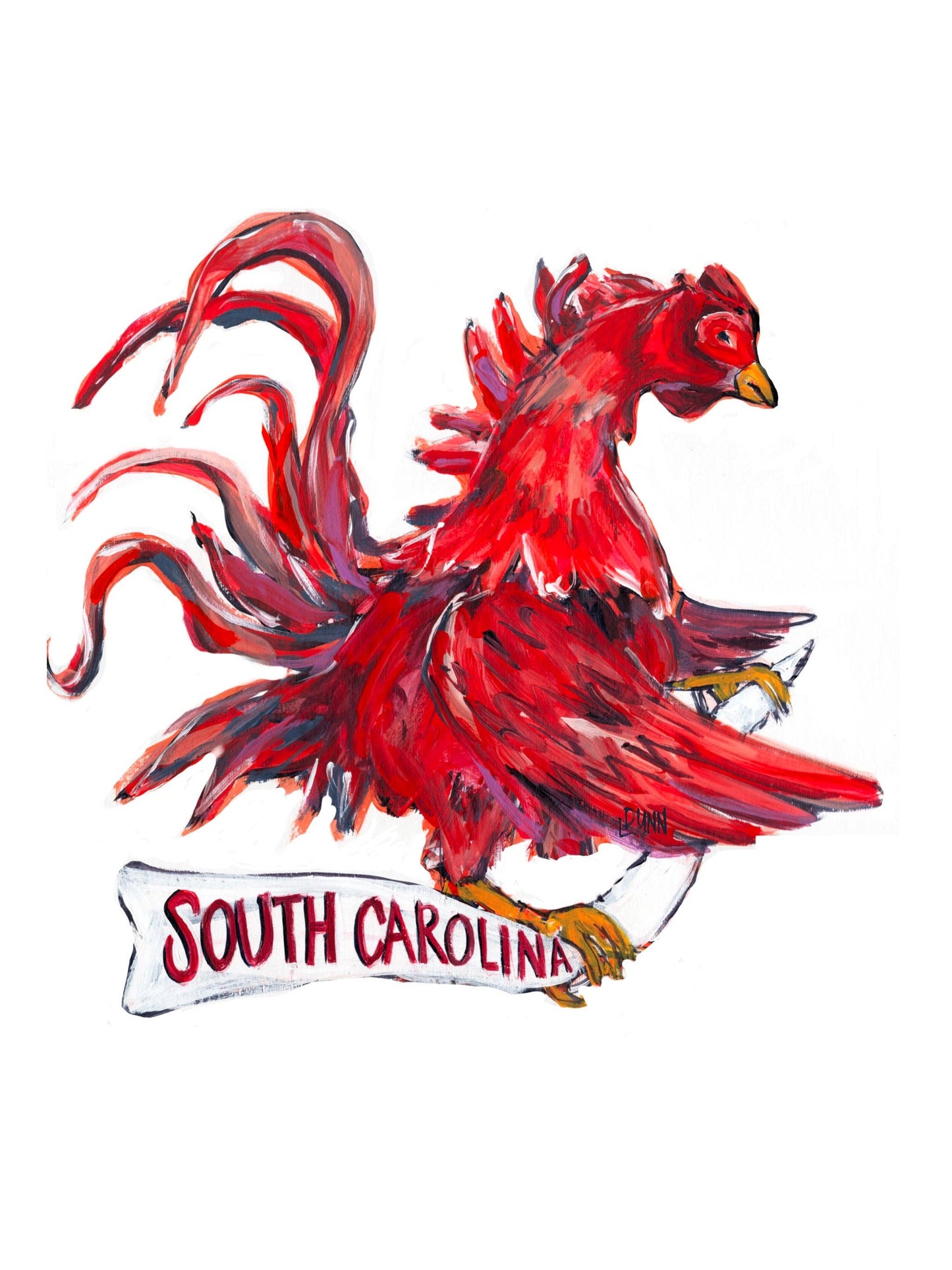 GAMECOCK ACRYLIC