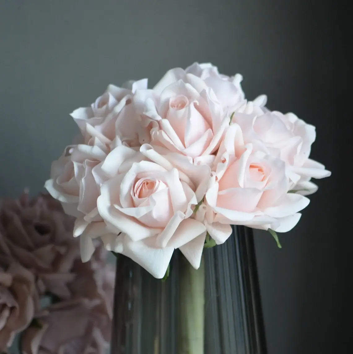 Real Touch Pack of 5 Large bloom Rose