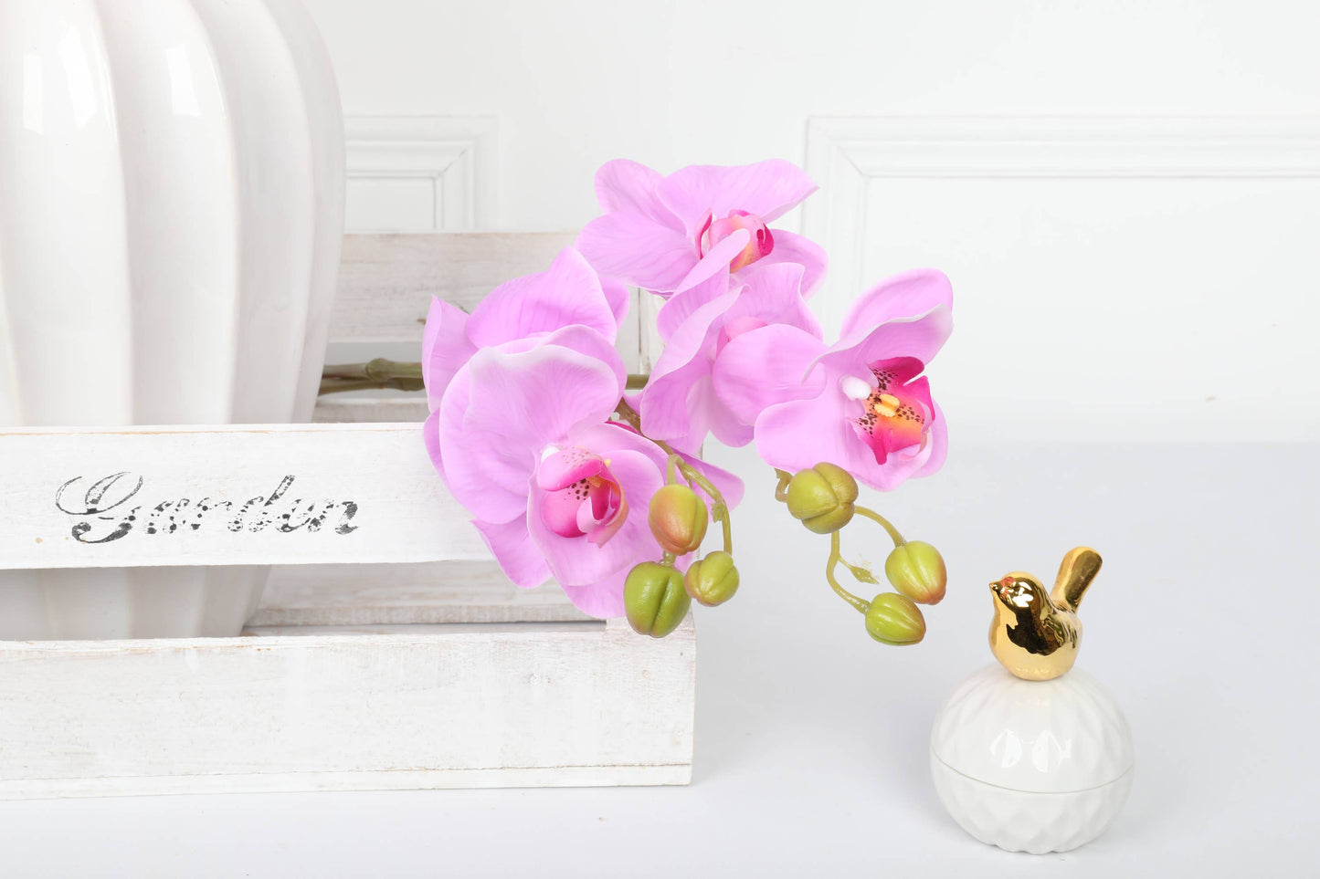 Lifelike Real Touch Phalaenopsis Orchid