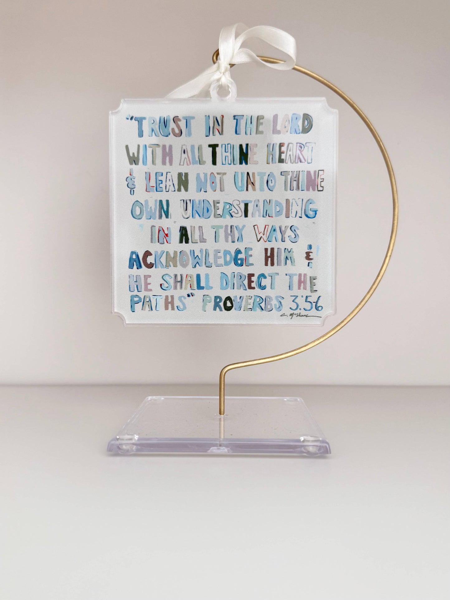 "Proverbs" Ornament