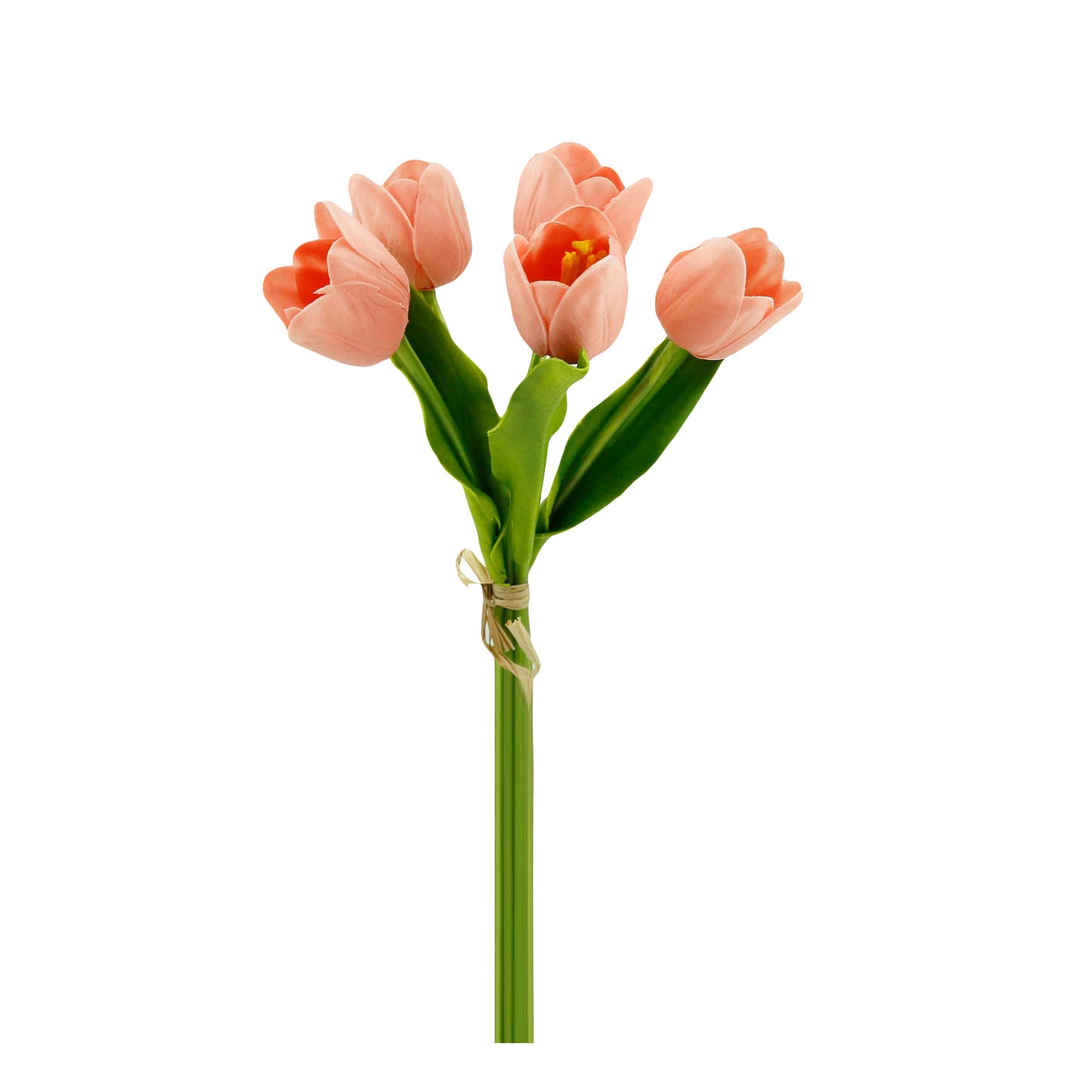 Pack of 5-stems Real Touch medium open tulip
