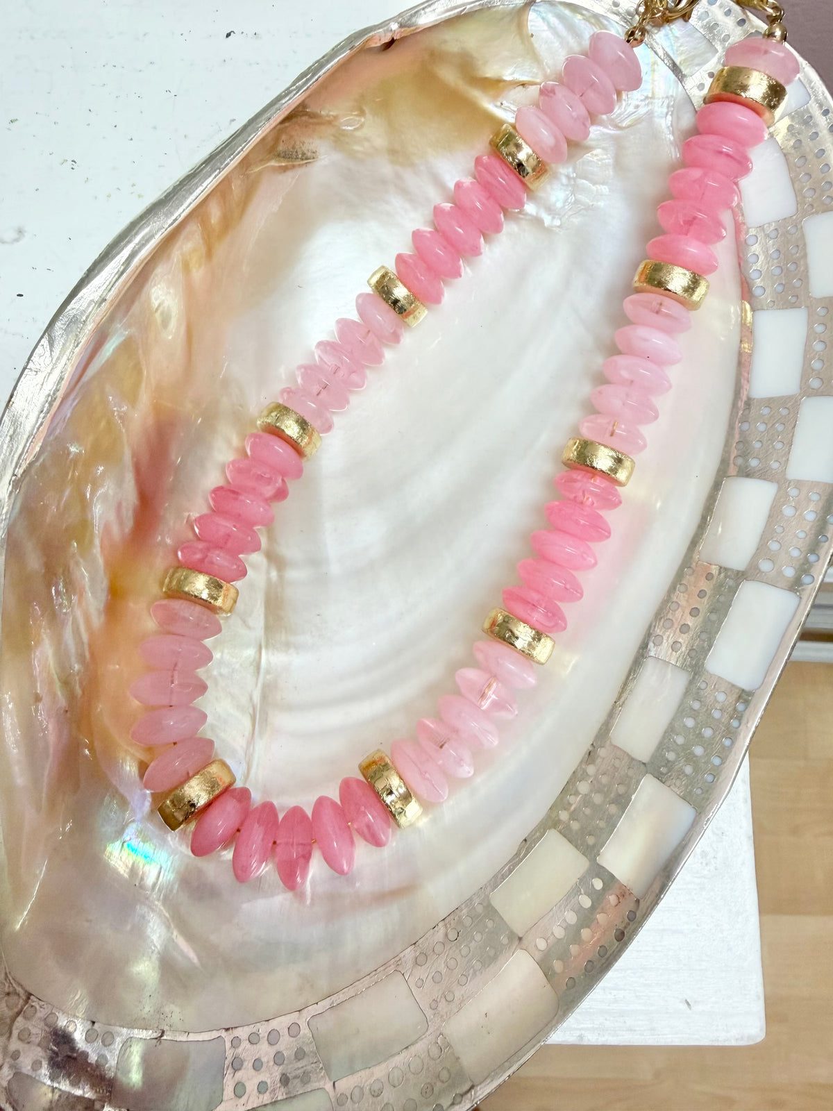 Pink Jules Necklace