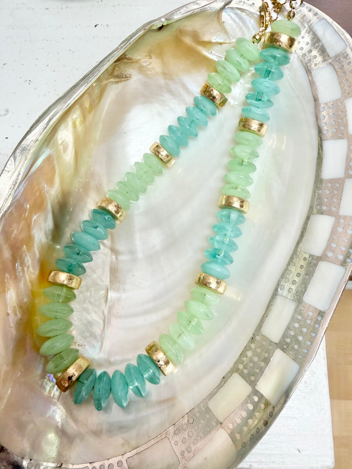 Teal Jules Necklace