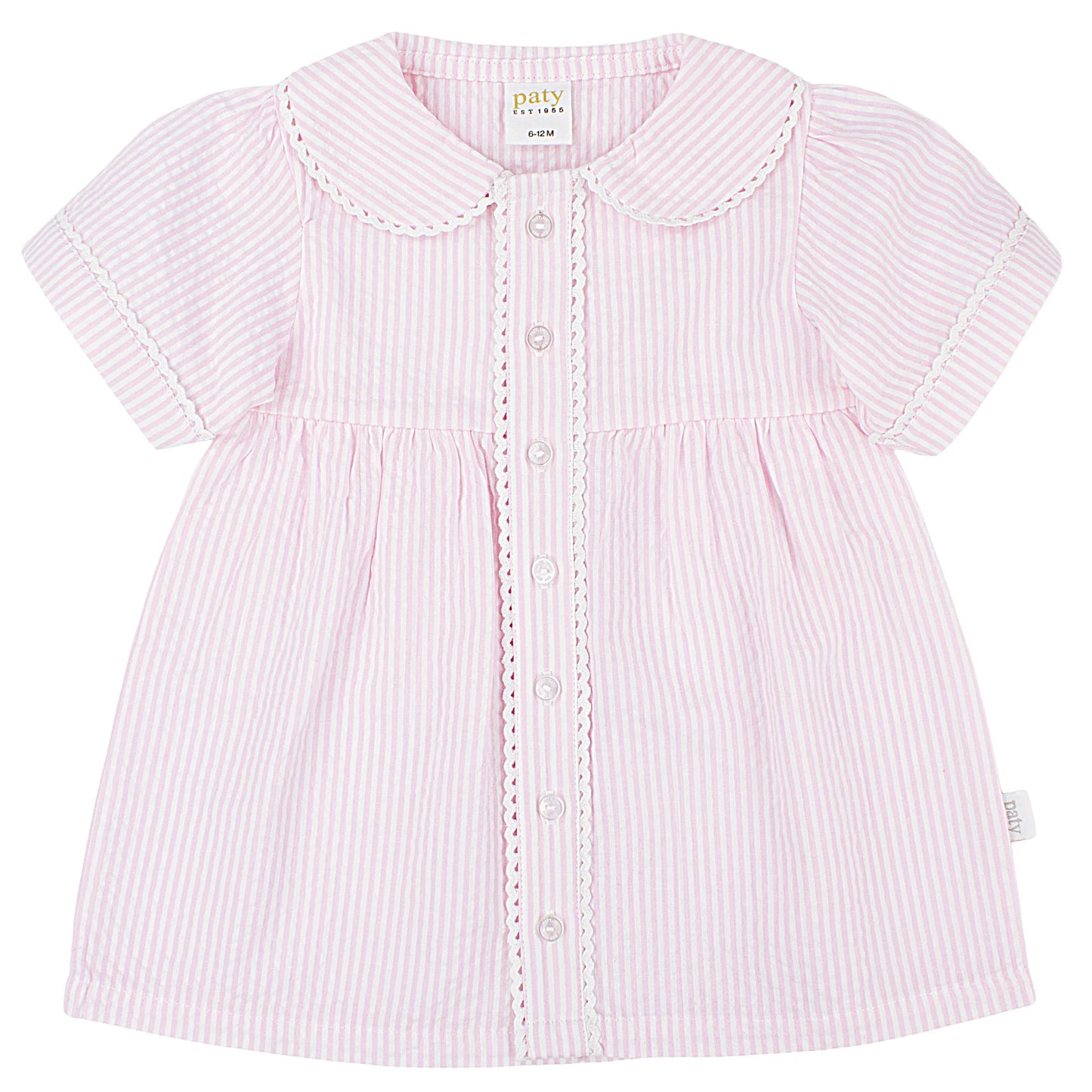 Seersucker Ric Rac Dress
