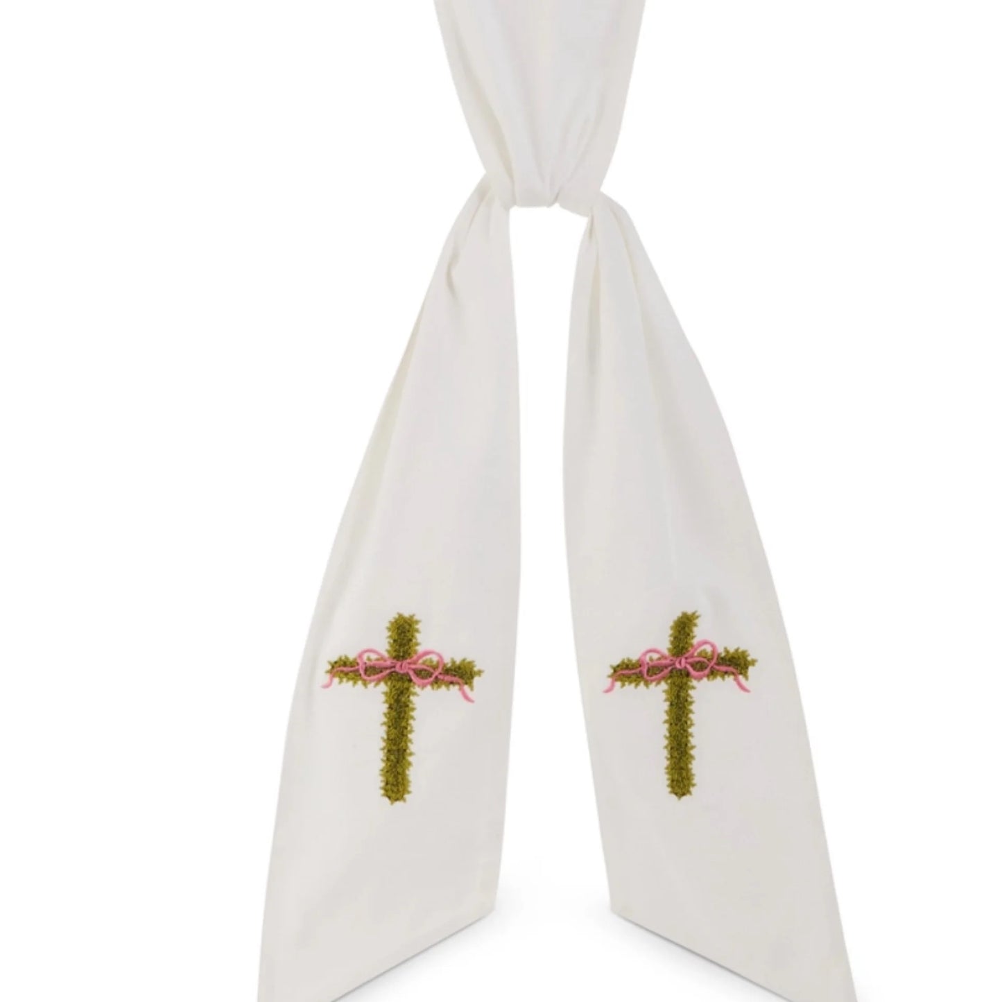 Cross Wreath Sash