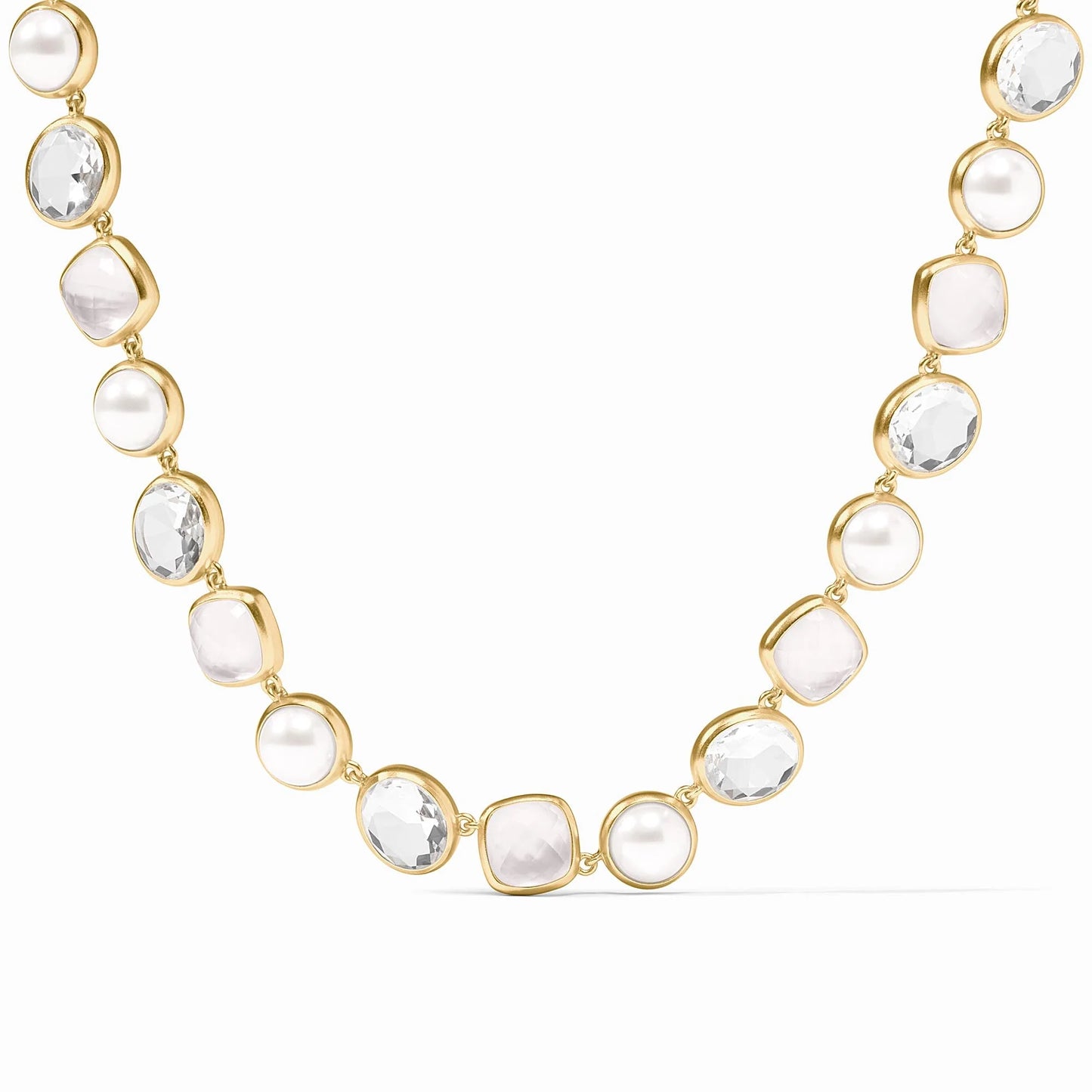 Kaleidoscope Tennis Necklace Clear Crystal