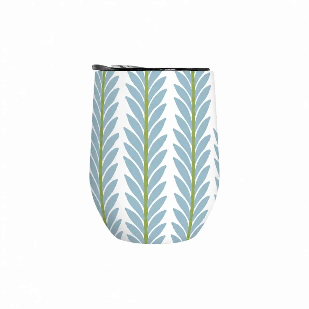 12 oz. Frond French Blue Wine Tumbler