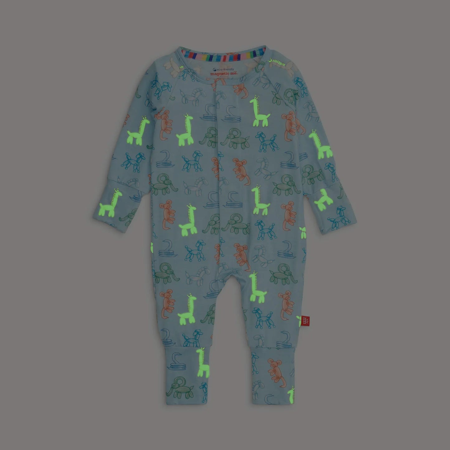 Blue Party Animal (Glows in the Dark) Convertible Coverall