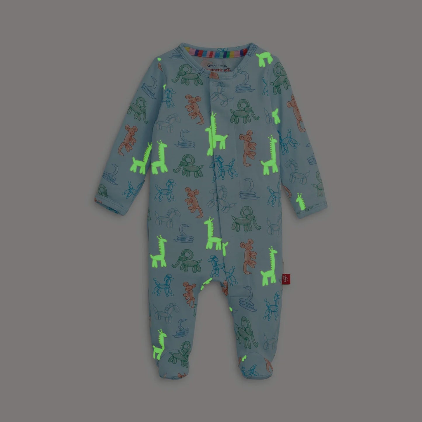 Blue Party Animal (Glows in the Dark) Magnetic Footie