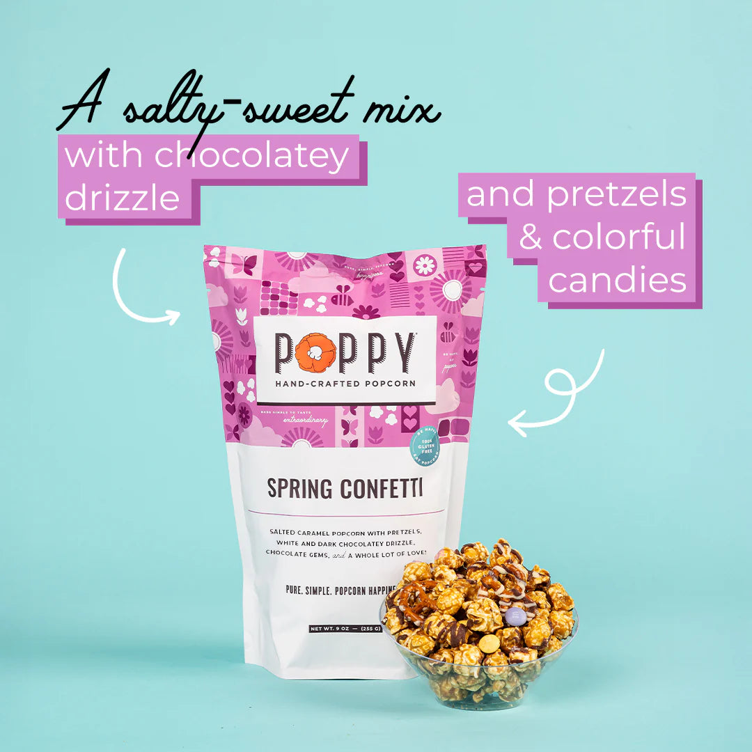 Spring Confetti Poppy Popcorn