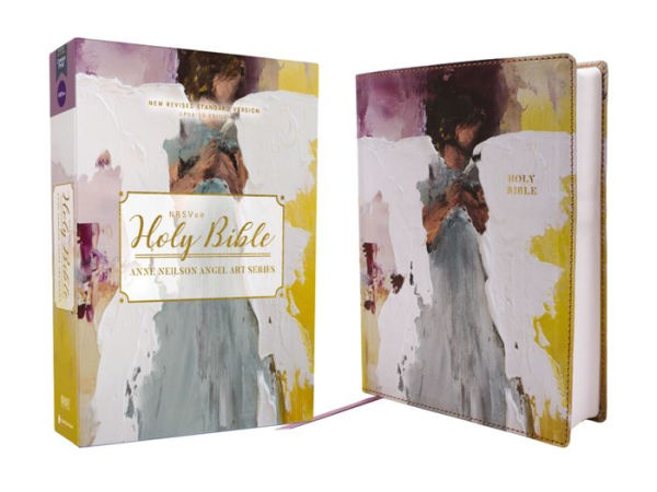 Purple Revised Holy Bible Angel Art Series