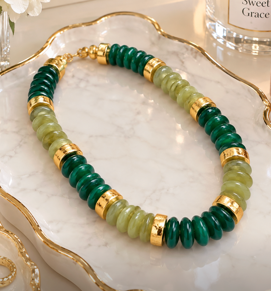 Green Jules Necklace