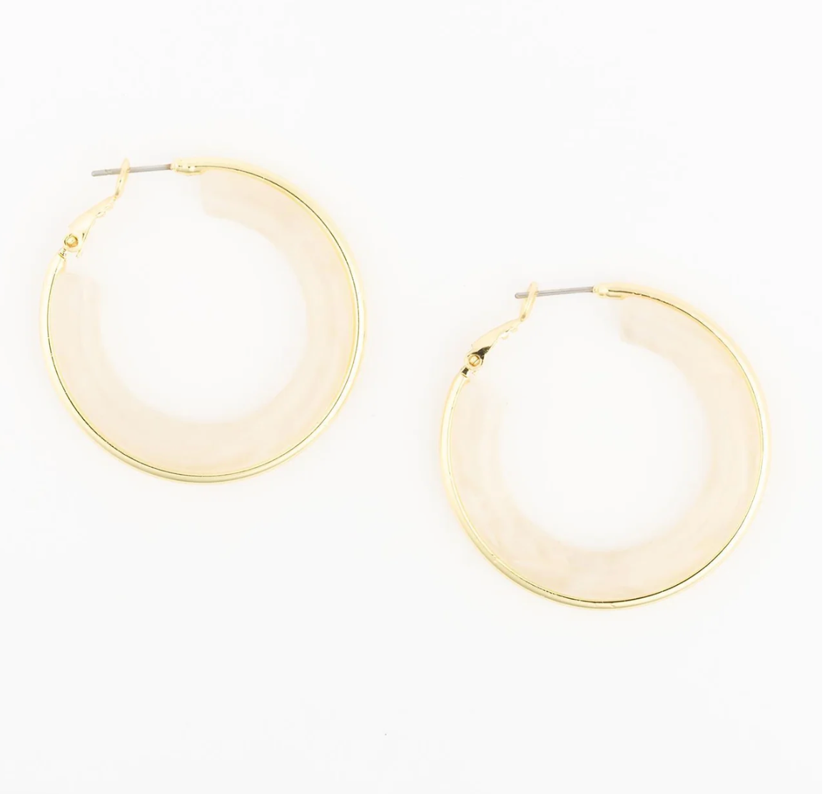 Cream Esme Earrings