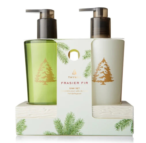 Frasier Fir Sink Set with Caddy