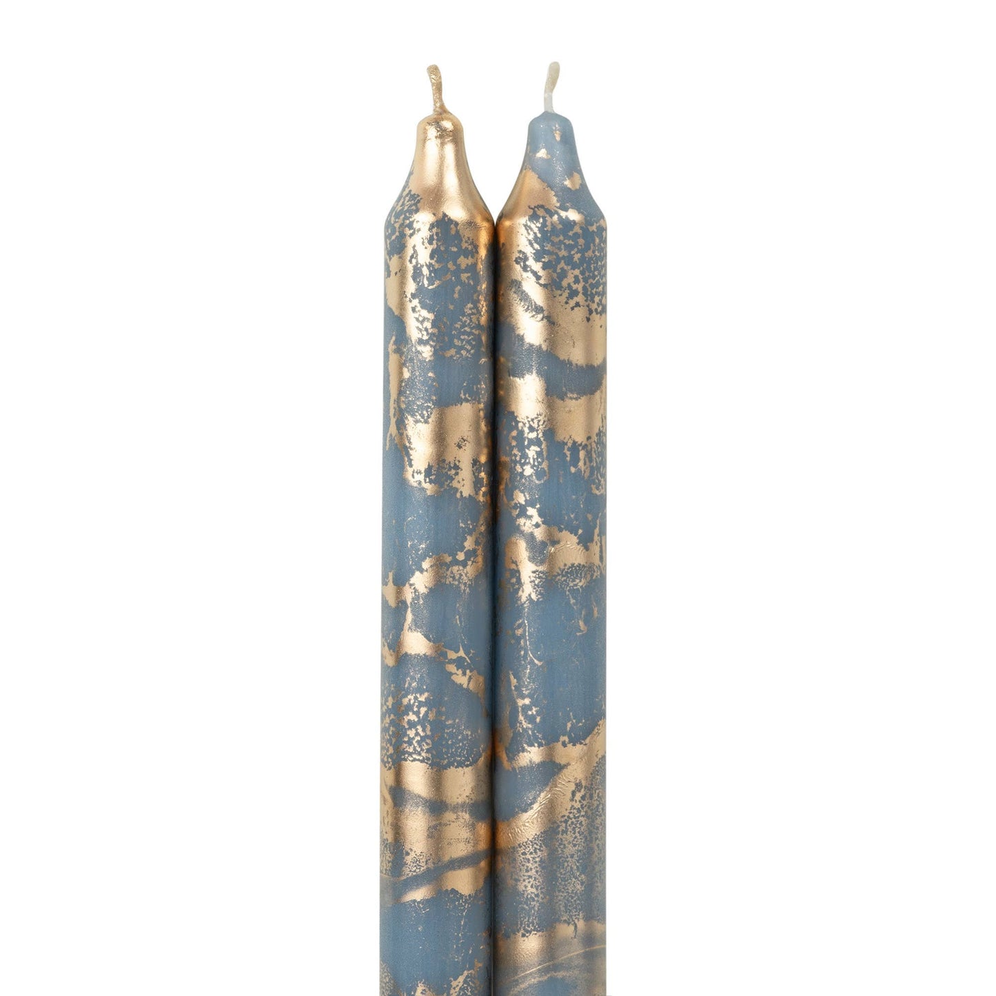 12" Decorative Taper 2pk with Gold