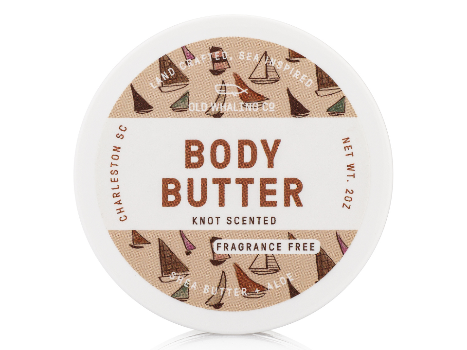 Knot Scented (Fragrance Free) Body Butter (2oz)