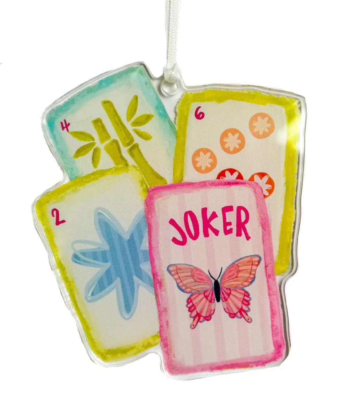 Mahjong Acrylic Ornament