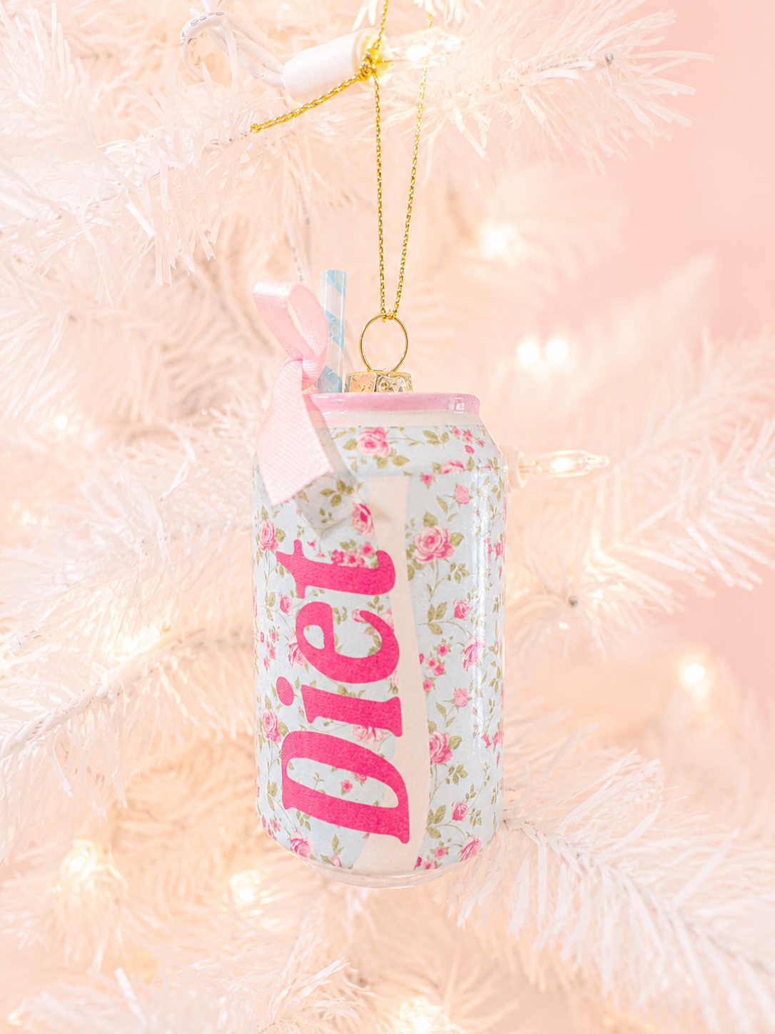 Diet Cola Darling Christmas Ornament