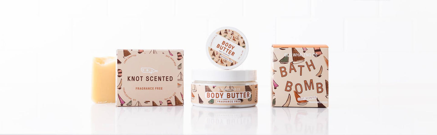 Knot Scented (Fragrance Free) Body Butter (2oz)