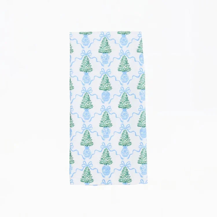 Winter Pines Tea Towel