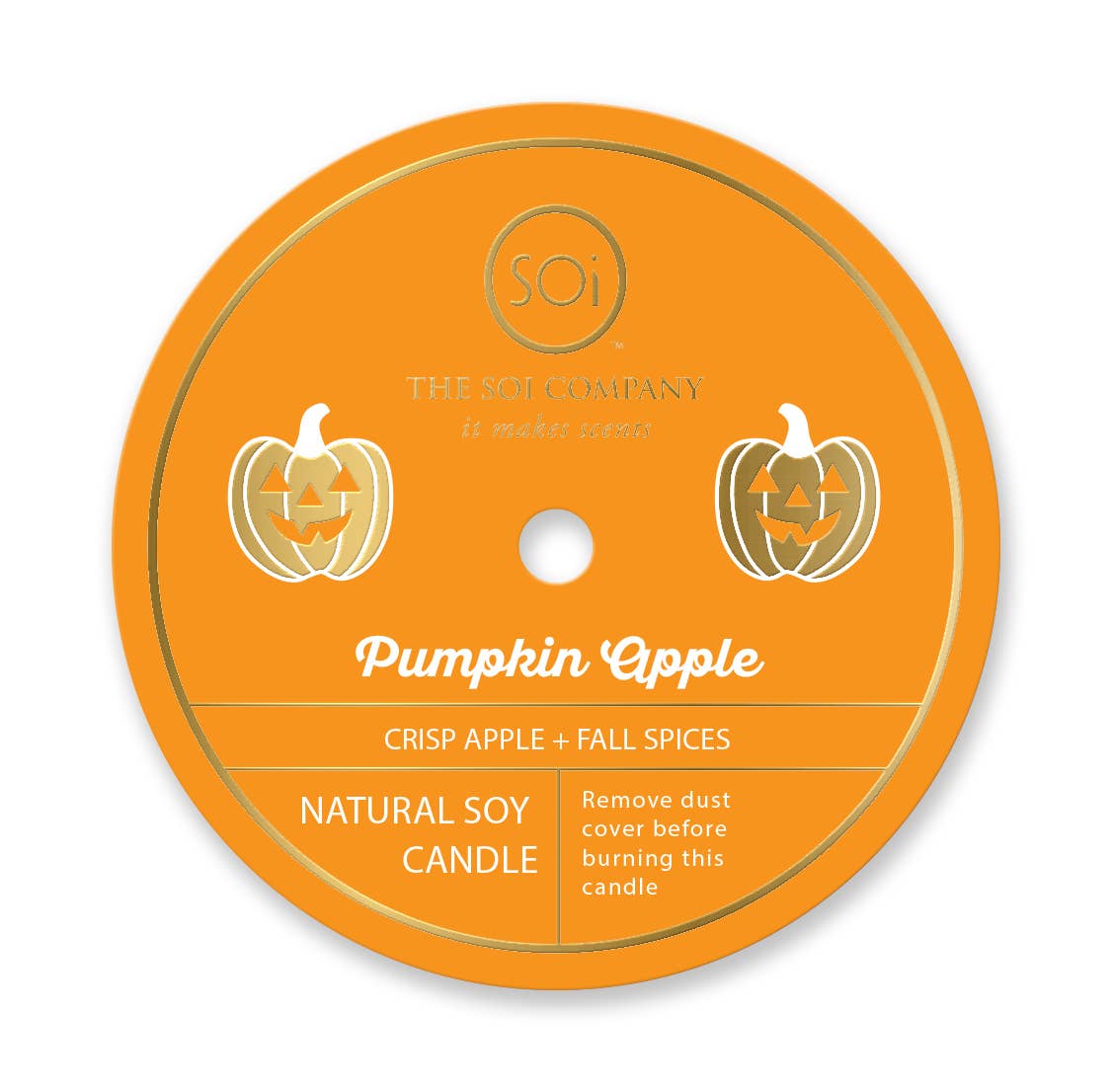 BOO Halloween 12oz Icon Candle