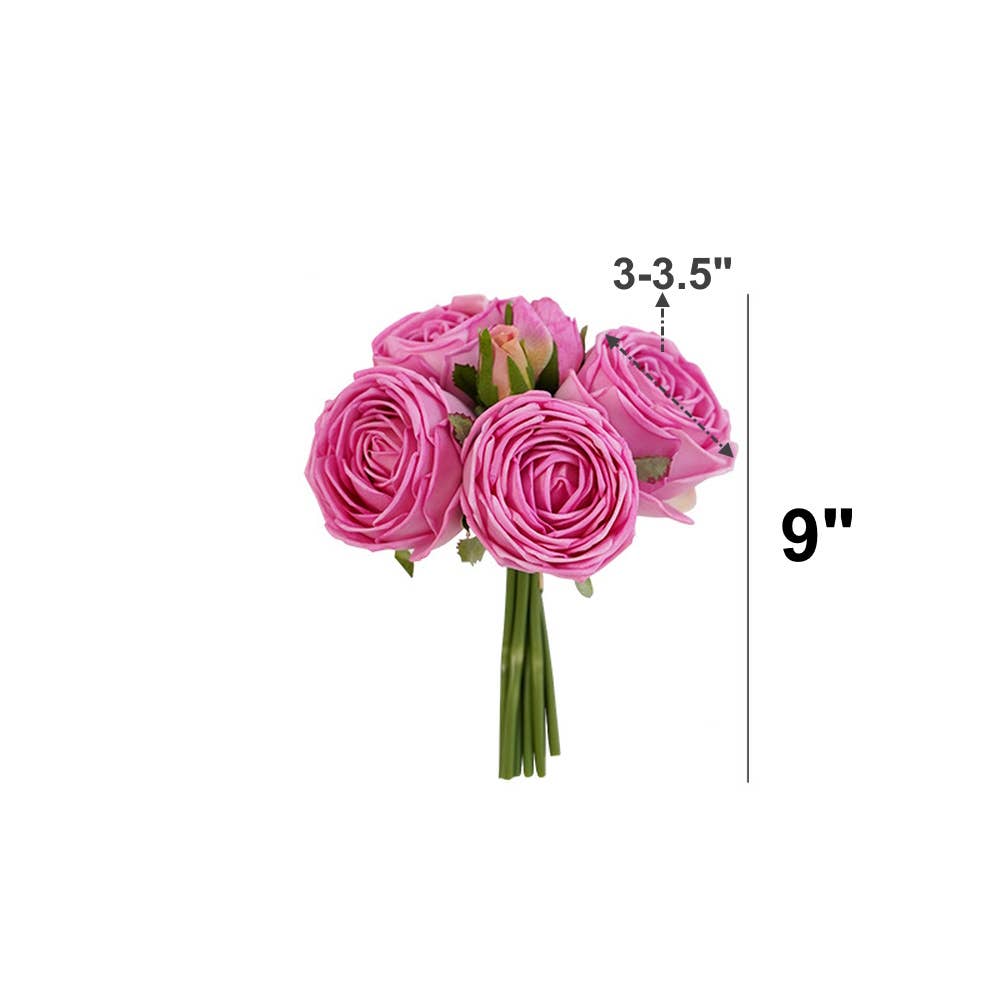 6 Stem Real Touch Rose Bouquet